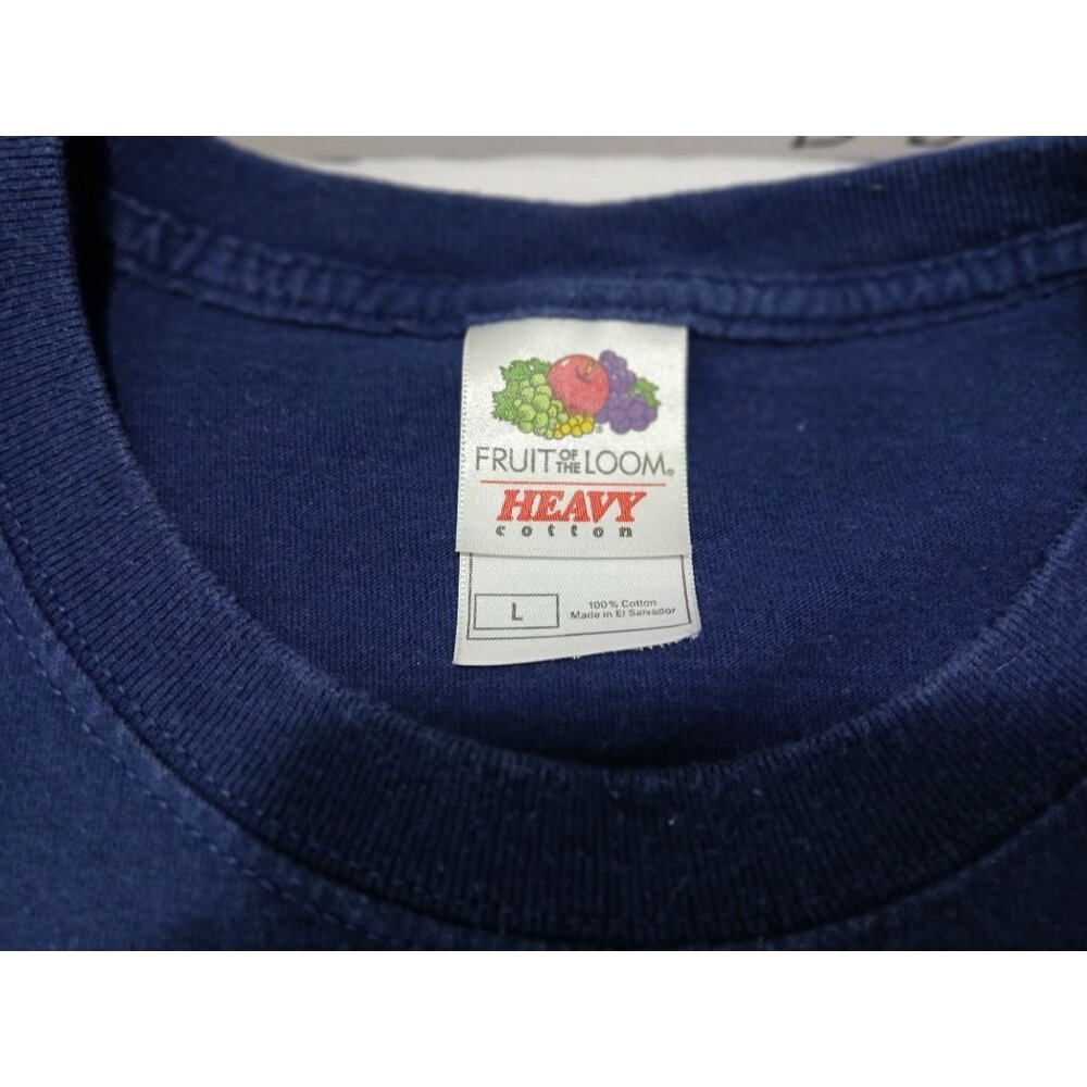 Fruit Of The Loom Original Durty Nellys Ireland Navy Blue T Shirt Size L Tee Pub - Picture 6 of 8